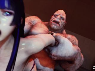 NYOTENGU VS FAT ORC - *-6