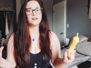 M@nyV1ds - CaityFoxx - Banana Toy Review-5