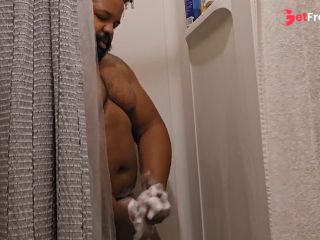 [GetFreeDays.com] Thick Black Daddy Showers and Jerks It Porn Leak February 2023-1