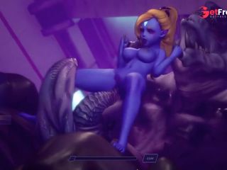 [GetFreeDays.com] Cute goblin girl Sova fits a giant cock in - Subverse Gameplay Adult Film January 2023-4