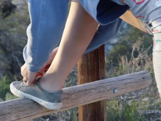 Molly Pills - Road Trip Flashing Naughty Hike Public Blowjob Pov-7