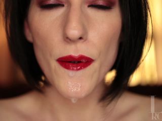 adult video clip 44 Liv Royale – Red Lipstick Spit Play | tongue | fetish porn harlow harrison femdom-7