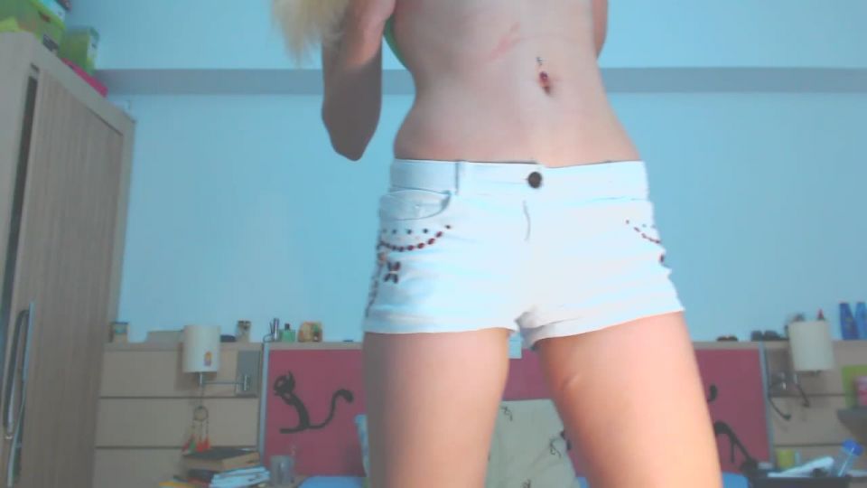 online adult video 22 Claricce – SEXY ASS teasing in white shorts - teen - teen 