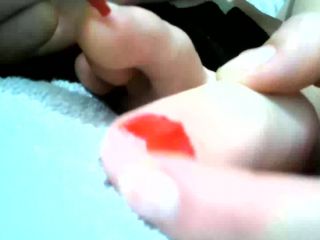 M@nyV1ds - AaydaHeart - Foot Fetish, Painting My Toenails-2