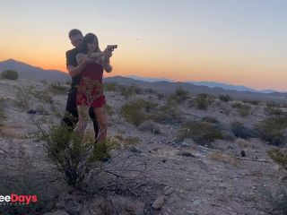 [GetFreeDays.com] Naked Girl Shooting Gun in Las Vegas Desert - Jamie Stone Porn Leak February 2023-0