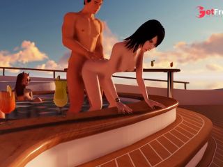 [GetFreeDays.com] chinese fucked on the yacht Sex Stream November 2022-6