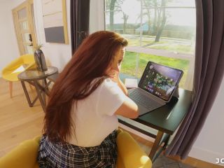 My Slutty Stepdaughter Got Caught Being Naughty In School Again 1080p-1