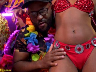 Brazilian Samba Girls Deep Interracial Bbc DP Fucked At Our Weekly Carn-0