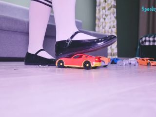 online xxx clip 49 SpookyBoogie – Alice Crashes Cars in Mary Jane Flats, giant femdom on femdom porn -4