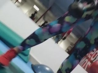 My Wife SexyDreamsRisky PUSSY n BUTT PLUG Flashing at Public GYM# Special SEXY Leggings # Part 2-1