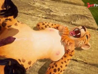 [GetFreeDays.com] Horny furry couple fuck hard outdoors in wild Wild Life sex Porn Video October 2022-9