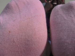 Sniff My Stinky Socks! Ebony Teen Princess Keysha`S POV Sweaty Socks Sm-3