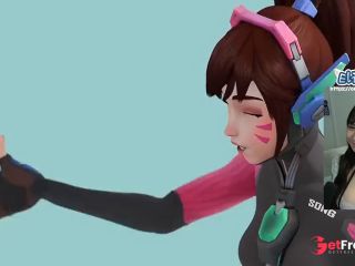 [GetFreeDays.com] Nerf this Overwatch DVA torments cock with her feet  Hentai Porn Clip May 2023-4