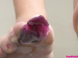 online adult video 1 foot tickling fetish femdom porn | Alana Leigh Soles on Glass | foot-8