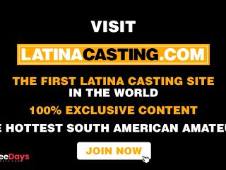 [GetFreeDays.com] LATINA CASTING - Cheating On Her Boyfriend With Fat Cock Producer Sex Clip December 2022-0