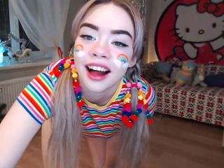 Mia Melon – Rainbow Flex Dance on teen -7