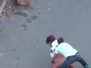 Wild sex in the street-8