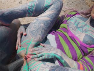 Dreadhead Horny HIPPIE Girl Gets ANAL Fuck Outdoors By Tattooed Dick  P-8