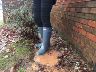 porn clip 6 Hunter Rain Boots Wellies - boots - femdom porn plastic fetish-6