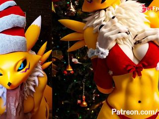 [GetFreeDays.com] DigiMon Hentai -   Renamon Super Big Tits Merry Christmas SEX Adult Leak March 2023-5