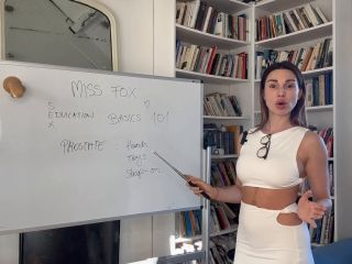 Sex Education With Miss Fox  How To Make Him Explode 1080p-8