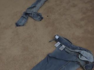 Rude Jeans - Bri Struggles to Get A Pair of Jeans On Only For The Jeans To Talk Back - SolesScreamExperience (SD 2024) New Porn-9