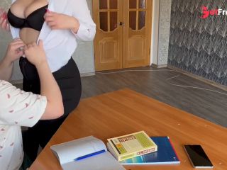 [GetFreeDays.com] Hot milf teacher fucks with a young student Adult Clip June 2023-3