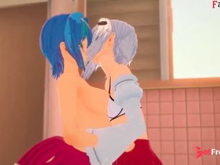 [GetFreeDays.com] Koneko and Xenovia lesbian action  HS DXD NTR Madness 2  Full 1hr movie on Patreon Fantasyking3 Adult Stream May 2023-9