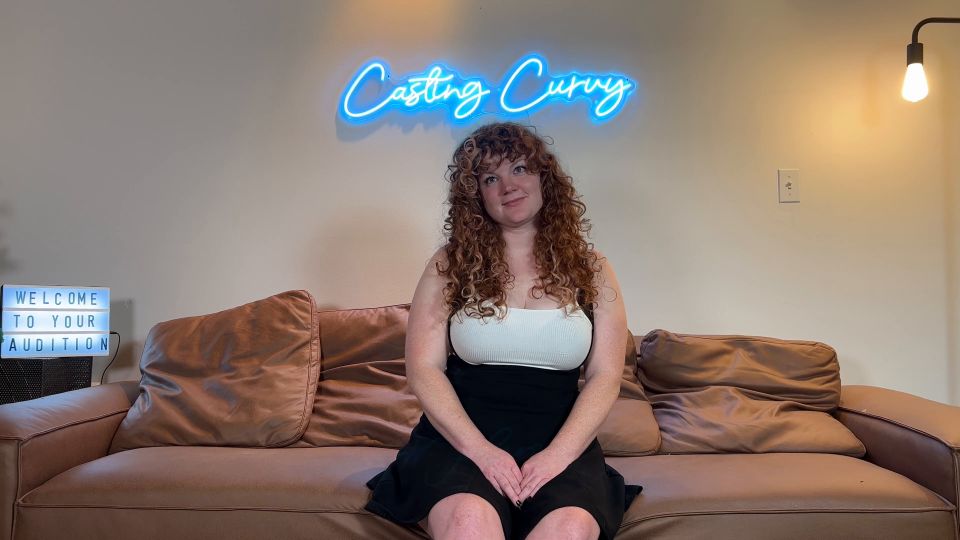 Casting Curvy Busty Squirting Red Head