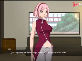 [GetFreeDays.com] Poniendo Bajo un Genjutsu a Sakura para que nos de Una Mamada - Sarada Rising Adult Clip October 2022-1