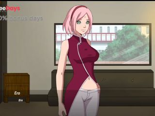 [GetFreeDays.com] Poniendo Bajo un Genjutsu a Sakura para que nos de Una Mamada - Sarada Rising Adult Clip October 2022-3