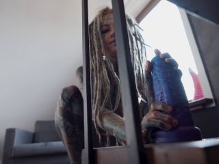 Big SQUIRT From Tattoo Girl In High Heels  Hard ANAL Strech  ATM, Big D-3