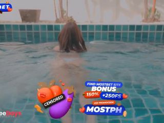 [GetFreeDays.com] Cute Girl Swims In The Pool And Swallows Cock So I Can Cum In Her Mouth Adult Stream March 2023-0