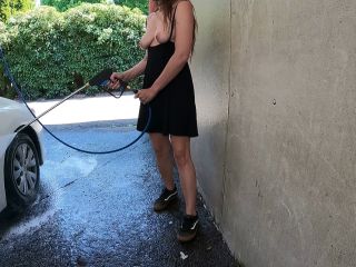 [GetFreeDays.com] Topless Car Wash! - Shy Goth hardcore squirting porn-4