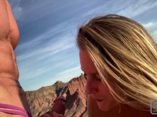 Fucking And Sucking In The Lava Butte Mountains Las Vegas 1080p-9