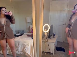 [GetFreeDays.com] Curvy DrinkswithDD Tries on Sexy and Slutty See Through Dresses Sex Clip July 2023-6