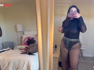 [GetFreeDays.com] Curvy DrinkswithDD Tries on Sexy and Slutty See Through Dresses Sex Clip July 2023-7