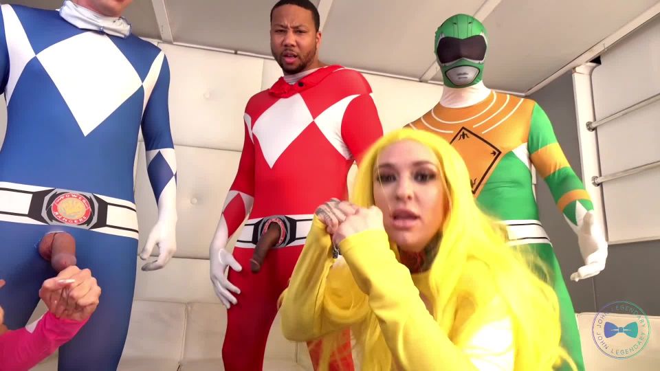 Many Vids - Johnlegendary - Cosplay Big Tits Power Rangers Orgy 10.06.2024 - Johnlegendary