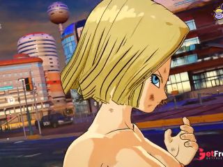 [GetFreeDays.com] Android 18 Topless Vs Future Trunks Porn Clip October 2022-9