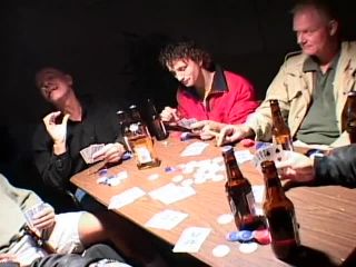 Chick Is Prize In Poker Game  Foursome-7