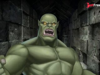 [GetFreeDays.com] GIANT MUSCLE ORC FUCKING A 18 YEARS ELVEN Porn Film November 2022-2