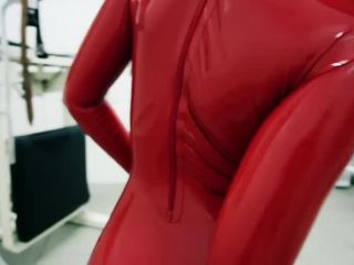 [GetFreeDays.com] Latex Catsuit In Lower Angle ai latex porn-8