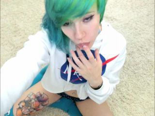 Miss Mao – Earth Chan Bad Dragon Blowjob SmallTits!-9