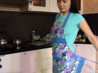 Hairy girl Nina is busy in the kitchen Hairy!-0