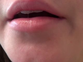 Mouth Fetish: Spitting  Drooling 720p-0