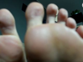 Giantess Glass Prison For Her Tiny Foot Friend(Giantess Feet, Foot , Bi-3