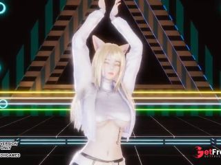 [GetFreeDays.com] MMD EVERGLOW - Bon Bon Chocolat Ahri Sexy Kpop Dance 4K 60FPS Adult Stream October 2022-0