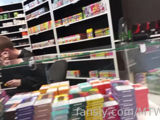 Exhibitionist wifeSeducing a Male Salesperson in an Electronics Store 4-0