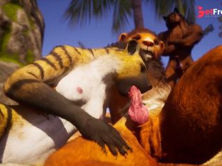 [GetFreeDays.com] Sexy furry babe gets fucked by everyone until she squirts in Wild Life sex Adult Clip November 2022-0