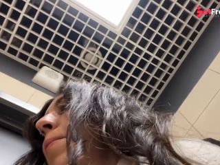 [GetFreeDays.com] Fucked a football fan in a public stadium toilet and filled her face with cum - Public Cumwalk Porn Film March 2023-2